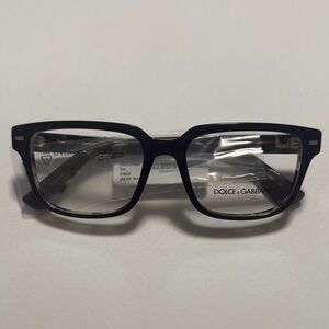 Dolce & Gabbana Black Eyeglasses